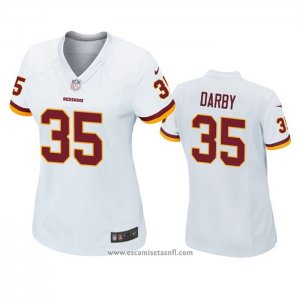 Camiseta NFL Game Mujer Washington Redskins Ronald Darby Blanco