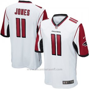 Camiseta Atlanta Falcons Jones Blanco Nike Game NFL Hombre2