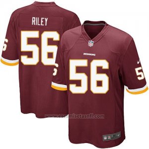 Camiseta Washington Redskins Riley Rojo Nike Game NFL Marron Nino