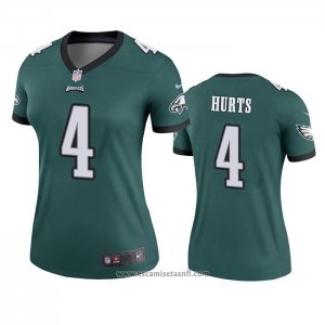 Camiseta NFL Legend Mujer Philadelphia Eagles Jalen Hurts Verde