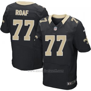 Camiseta New Orleans Saints Roaf Negro Nike Elite NFL Hombre