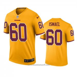 Camiseta NFL Legend Washington Redskins Keith Ismael Oro Color Rush