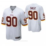 Camiseta NFL Game Hombre Washington Rojoskins Montez Sweat Blanco