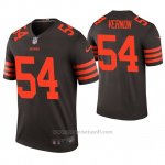 Camiseta NFL Legend Hombre Cleveland Browns Olivier Vernon Marron Color Rush