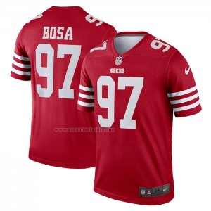 Camiseta NFL Legend San Francisco 49ers Nick Bosa Rojo