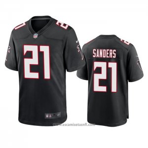 Camiseta NFL Game Atlanta Falcons Deion Sanders Throwback 2020 Negro