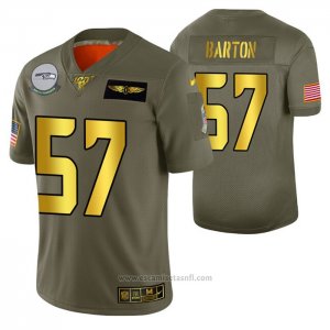 Camiseta NFL Limited Seattle Seahawks Cody Barton 2019 Salute To Service Verde