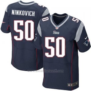 Camiseta New England Patriots Ninkovich Profundo Azul Nike Elite NFL Hombre