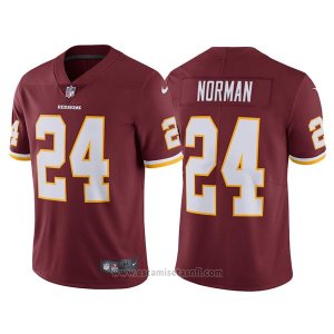 Camiseta NFL Limited Hombre Washington Redskins 24 Josh Norman Rojo Vapor Untouchable