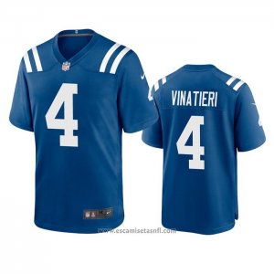 Camiseta NFL Game Indianapolis Colts Adam Vinatieri 2020 Azul