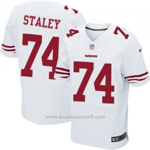 Camiseta San Francisco 49ers Staley Blanco Nike Elite NFL Hombre
