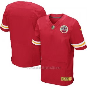 Camiseta Kansas City Chiefs Rojo Nike Gold Elite NFL Hombre