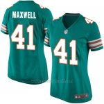 Camiseta Miami Dolphins Maxwell Verde Oscuro Nike Game NFL Mujer