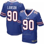 Camiseta Buffalo Bills Lawson Azul Nike Elite NFL Hombre2
