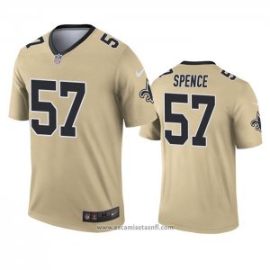 Camiseta NFL Legend New Orleans Saints Noah Spence Inverted Oro