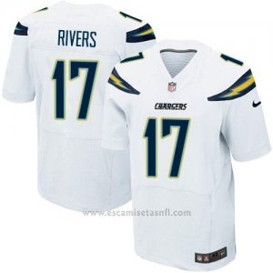 Camiseta San Diego Chargers Rivers Blanco Nike Elite NFL Hombre