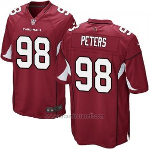 Camiseta Arizona Cardinals Peters Rojo Nike Game NFL Hombre