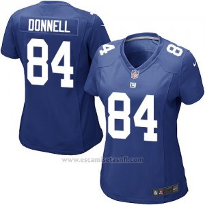 Camiseta New York Giants Donnell Azul Nike Game NFL Mujer