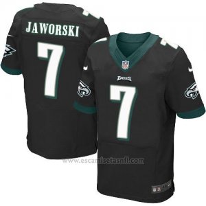 Camiseta Philadelphia Eagles Jawohski Negro Hombre Nike Elite NFL