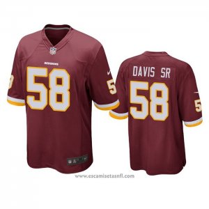 Camiseta NFL Game Washington Redskins Thomas Davis Sr Rojo