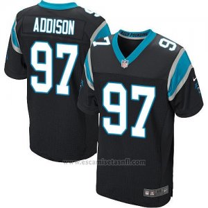 Camiseta Carolina Panthers Addison Negro Nike Elite NFL Hombre