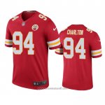 Camiseta NFL Legend Kansas City Chiefs Taco Charlton Rojo Color Rush