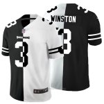 Camiseta NFL Limited Tampa Bay Buccaneers Winston Black White Split