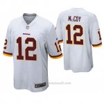 Camiseta NFL Game Hombre Washington Redskins Colt Mccoy Blanco