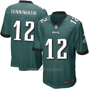 Camiseta Philadelphia Eagles Gunningham Verde Nike Game NFL Oscuro Nino