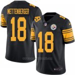 Camiseta Pittsburgh Steelers Mettenberger Negro Nike Legend NFL Hombre