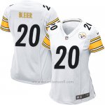 Camiseta Pittsburgh Steelers Bleier Blanco Nike Game NFL Mujer