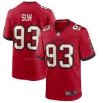 Camiseta NFL Game Tampa Bay Buccaneers Ndamukong Suh 93 Rojo