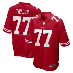 Camiseta NFL Game San Francisco 49ers Jullian Taylor Rojo