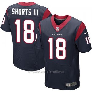 Camiseta Houston Texans Shorts Iii Profundo Nike Elite NFL Azul Hombre