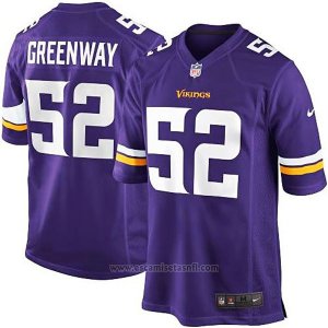 Camiseta Minnesota Vikings Greenway Violeta Nike Game NFL Hombre