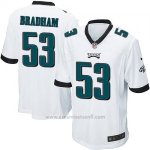 Camiseta Philadelphia Eagles Bradham Blanco Nike Game NFL Nino