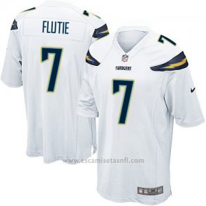 Camiseta San Diego Chargers Flutie Blanco Nike Game NFL Nino
