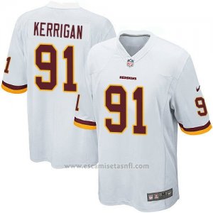 Camiseta Washington Redskins Kerrigan Blanco Nike Game NFL Hombre
