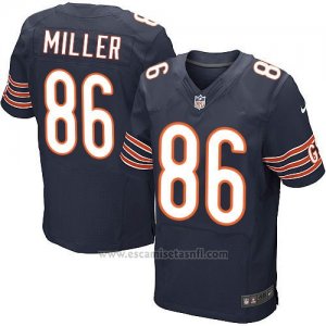 Camiseta Chicago Bears Miller Profundo Azul Nike Elite NFL Hombre