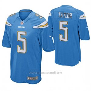 Camiseta NFL Game Hombre San Diego Chargers Tyrod Taylor Powder Azul