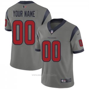 Camiseta NFL Legend Houston Texans Personalizada Gris
