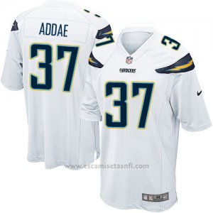 Camiseta San Diego Chargers Addae Blanco Nike Game NFL Hombre