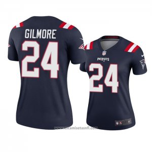 Camiseta NFL Legend Mujer New England Patriots Stephon Gilmore 2020 Azul