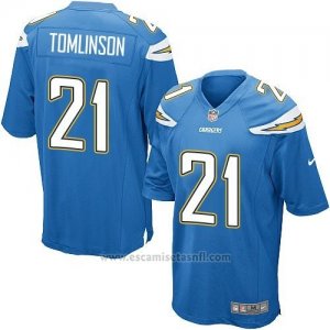 Camiseta San Diego Chargers Tomlinson Azul Nike Game NFL Nino