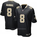Camiseta New Orleans Saints Manning Negro Nike Game NFL Hombre