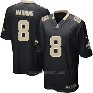 Camiseta New Orleans Saints Manning Negro Nike Game NFL Hombre
