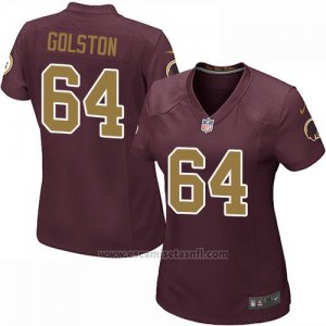 Camiseta Washington Redskins Golston Marron Nike Game NFL Mujer