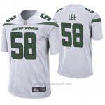 Camiseta NFL Game Hombre New York Jets Darron Lee Blanco 60th Aniversario