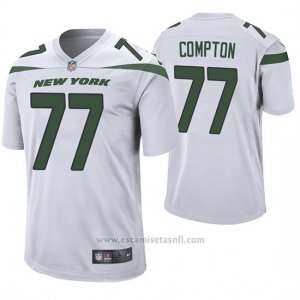 Camiseta NFL Game Hombre New York Jets Tom Compton Blanco