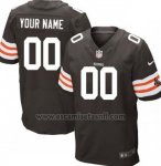 Camisetas NFL Elite Cleveland Browns Personalizada Negro